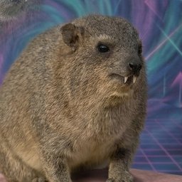 Big Jim the rock hyrax